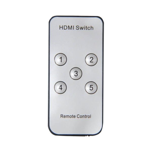 ریموت کنترل سوئیچ 5 پورت HDMI