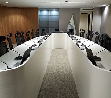 تجهیز سالن کنفرانس بهستان دارو