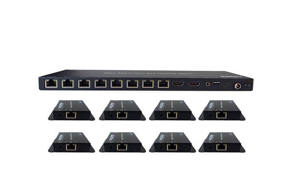 اسپلیتر اکستندر 1 به 8 پورت HDMI لینکینگ مدل LK-108E